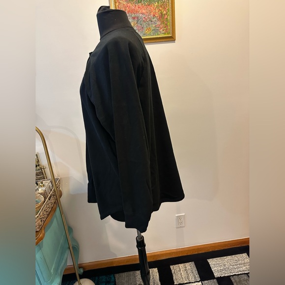 Torrid Black Long Sleeve Henley Sweatshirt - Picture 9 of 16